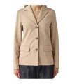 Max Mara Baco Single-breasted Jacket In Brown