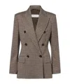 Max Mara Long-sleeved Suit Jacket In Multi