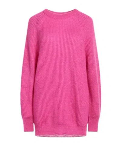 Max Mara Long-sleeved Sweater In Animal Print