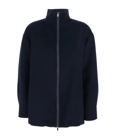 MAX MARA MAX MARA STUDIO MSTPINO HIGH NECK ZIPPED JACKET