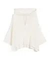 Max Mara Loose Cotton And Viscose Jumper In White