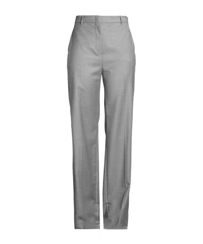 Max Mara Loose Fit Suit Pants In Grey