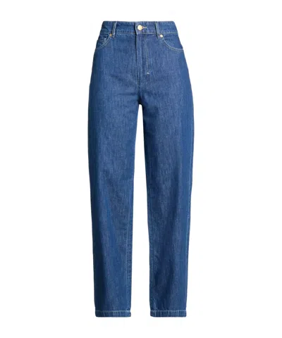 Max Mara Loose Jeans In Blue