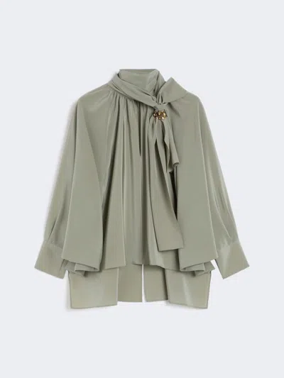 MAX MARA LOOSE, PURE SILK BLOUSE