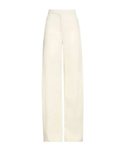 Max Mara Loose Straight-leg Pants In Apricot
