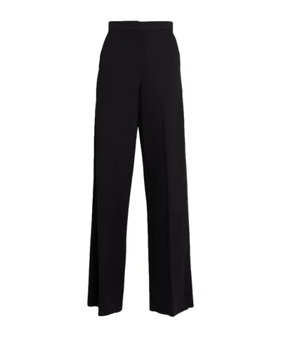 Max Mara Loose Straight-leg Pants In Pink