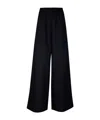 Max Mara Loose Waist Casual Pants In Black