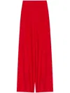 Max Mara Senna High-waisted Trousers In Red