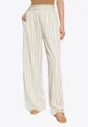Max Mara Louvre High-waisted Striped Pants