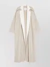 Max Mara Wool Blend Coat Lapel Contrasting