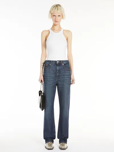 Max Mara Low-rise Jeans In Blue