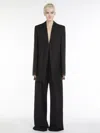 Max Mara Low-rise Trousers In Black