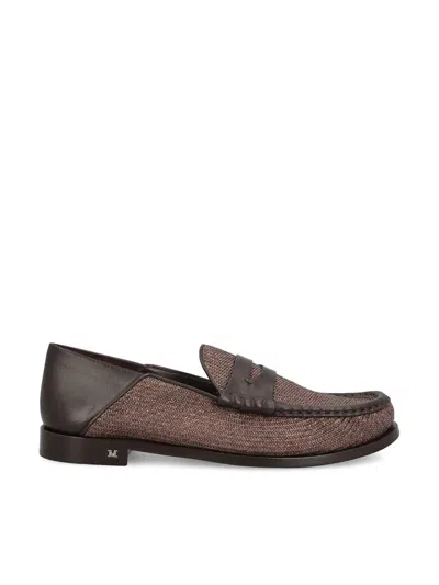 Max Mara Low Shoes In Brown