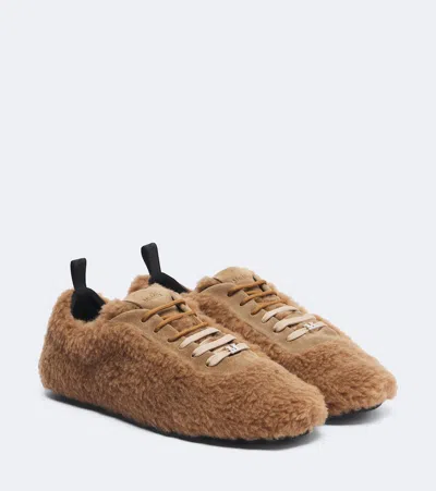 Max Mara Low-top Sneakers In Red