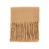 Max Mara Lpaca-blend Maxi Scarf In Sand