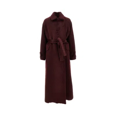 MAX MARA LPACA-BLEND OVERSIZED LONG COAT