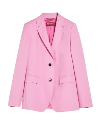 Max Mara Luchino Suit Jacket In Pink
