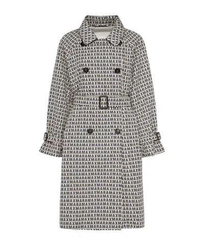Max Mara Lucio Jacquard Logo Windbreaker