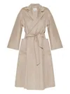 Max Mara Cashmere Coat Ludmilla In Nude