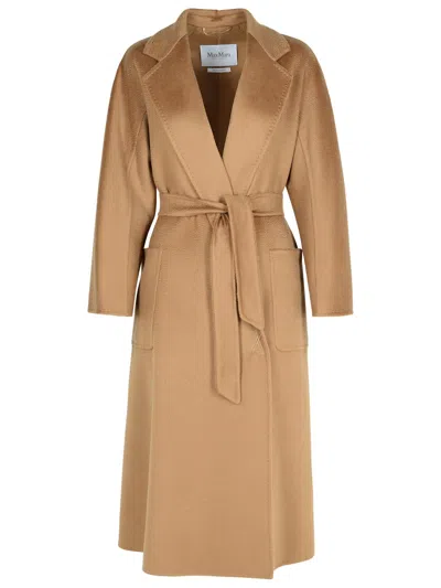 Max Mara Ludmilla Cashmere-felt Coat In Brown