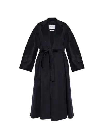 Max Mara Ludmilla Cashmere Coat In Blue