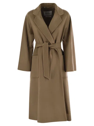 Max Mara Coat In Beige