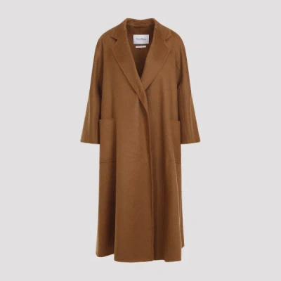 Max Mara Ludmilla Coat 40 In Brown