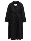 Max Mara Ludmilla' Coat In Black