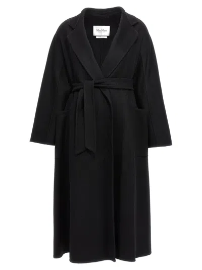 Max Mara Ludmilla' Coat In Black