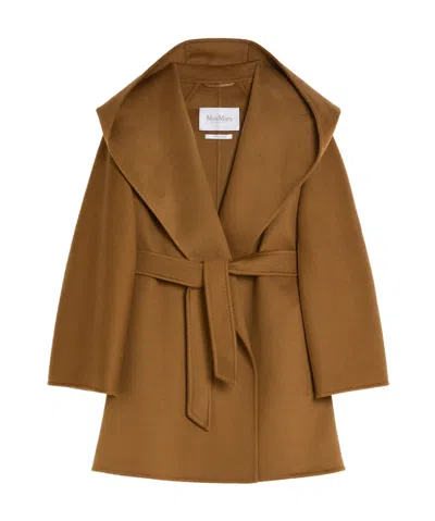 Max Mara Ludmilla Coat In Brown