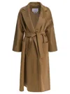Max Mara "ludmilla" Coat In Brown