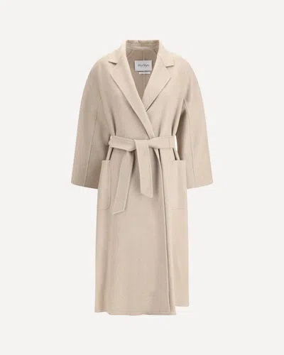 Max Mara Women Ludmilla Coat In Gray