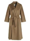 Max Mara 'ludmilla Icon' Coat In Brown