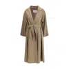Max Mara Ludmilla Icon Coat In Brown