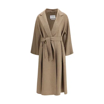 Max Mara Ludmilla Icon Coat In Brown