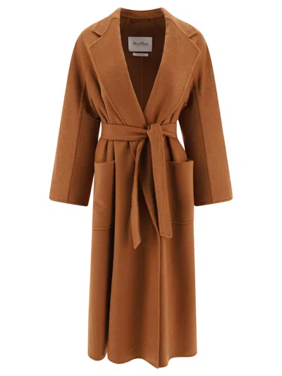 Max Mara Ludmilla Coat In Brown