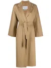 Max Mara Manuela Coat In Neutral