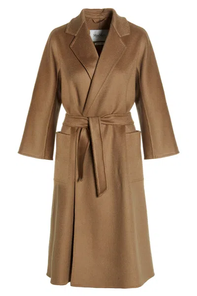 Max Mara 'ludmilla Icon' Coat In Brown