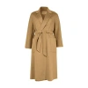 Max Mara Ludmilla Long Coat In Brown