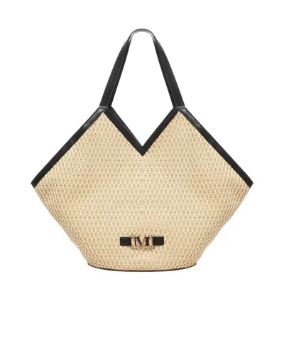 Max Mara Luigi Handbag In Nude