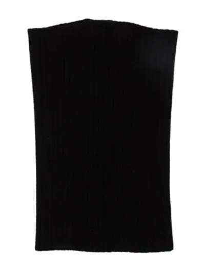 Pre-owned Max Mara Luna Snood In Black