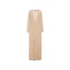 Max Mara Lurex Robby Cardigan In Neutral