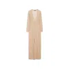 Max Mara Lurex Robby Cardigan In Beige