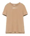 Max Mara Beige Luso T-shirt In Nude