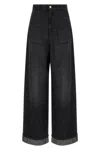 Max Mara 'lusso' Jeans In Black