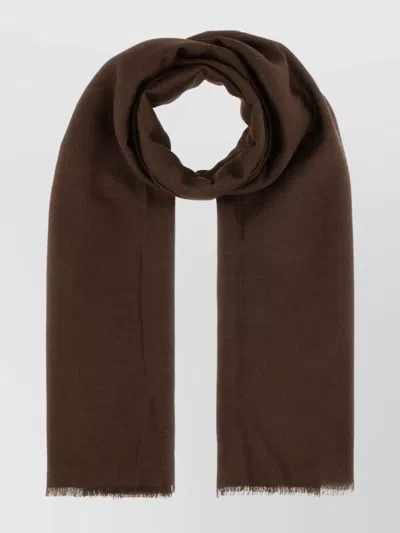 MAX MARA LUXURIOUS SILK AND WOOL SCARF