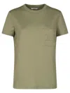 Max Mara M Monogram Cotton Jersey T-shirt In Green