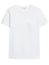 Max Mara M Monogram Cotton Jersey T-shirt Clothing In White