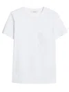 Max Mara M Monogram Cotton Jersey T-shirt Clothing In White