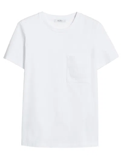 MAX MARA M MONOGRAM COTTON JERSEY T-SHIRT